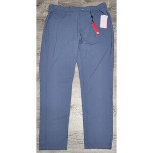 Redvanly Kent Trouser Pants Mens Size Large Light Blue Stretch Athleisure - NWT